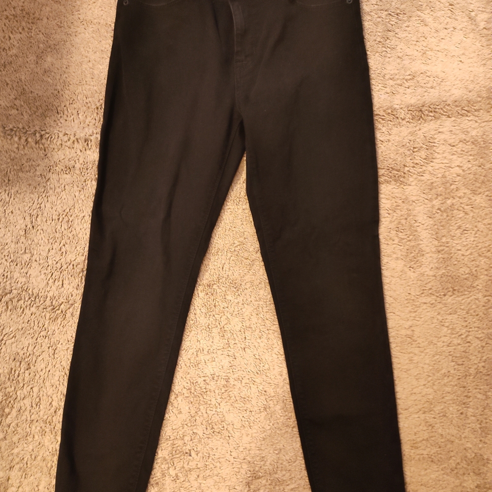 Hudson Jeans Women's Dark Charcoal Skinny Jeans